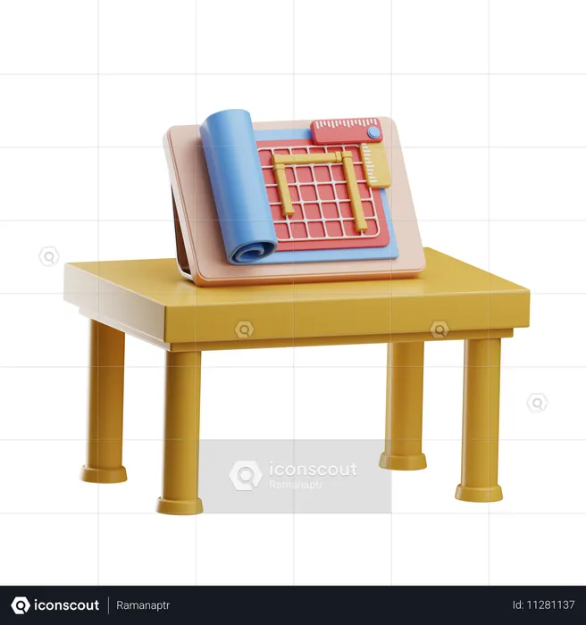 Blueprint  3D Icon