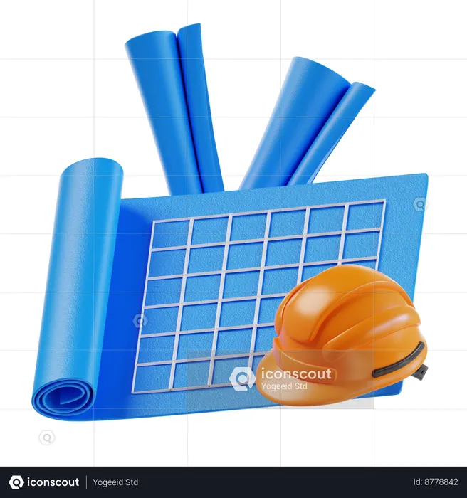 Blueprint  3D Icon