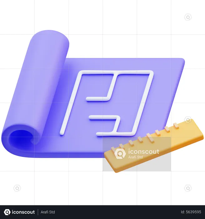 Blueprint  3D Icon