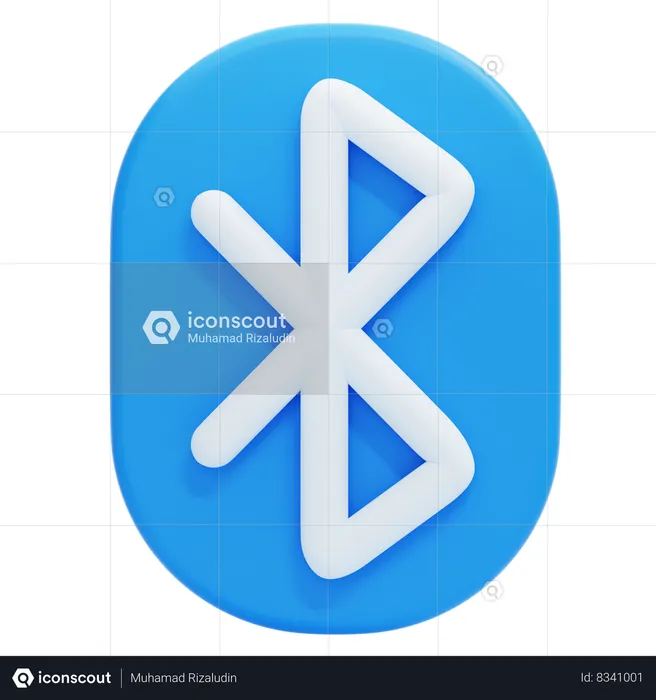 BLUETOOTH  3D Icon