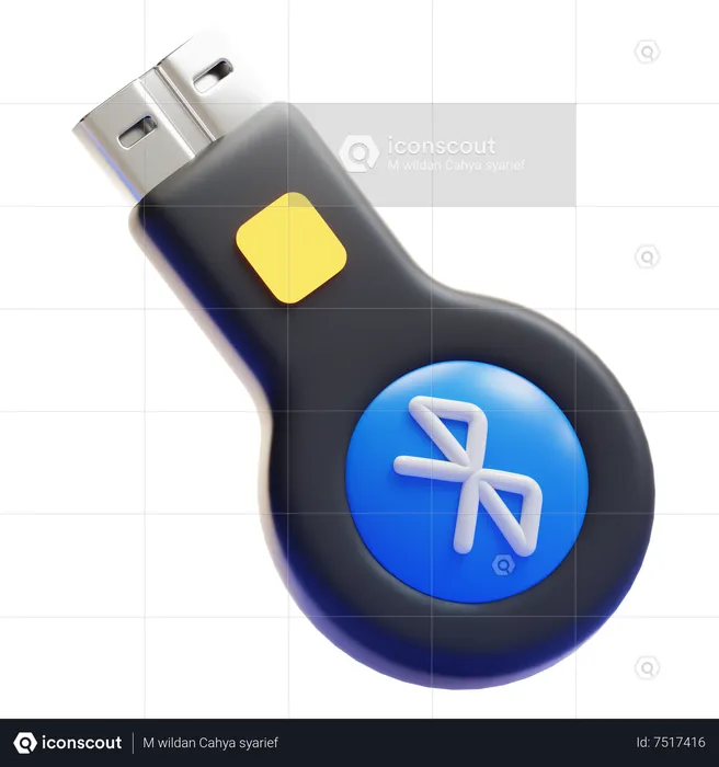 BLUETOOTH RECEIVER  3D Icon