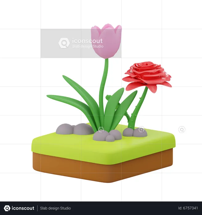 Blume  3D Icon