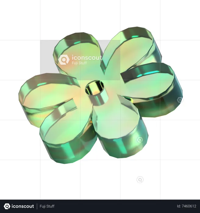 Blume  3D Icon