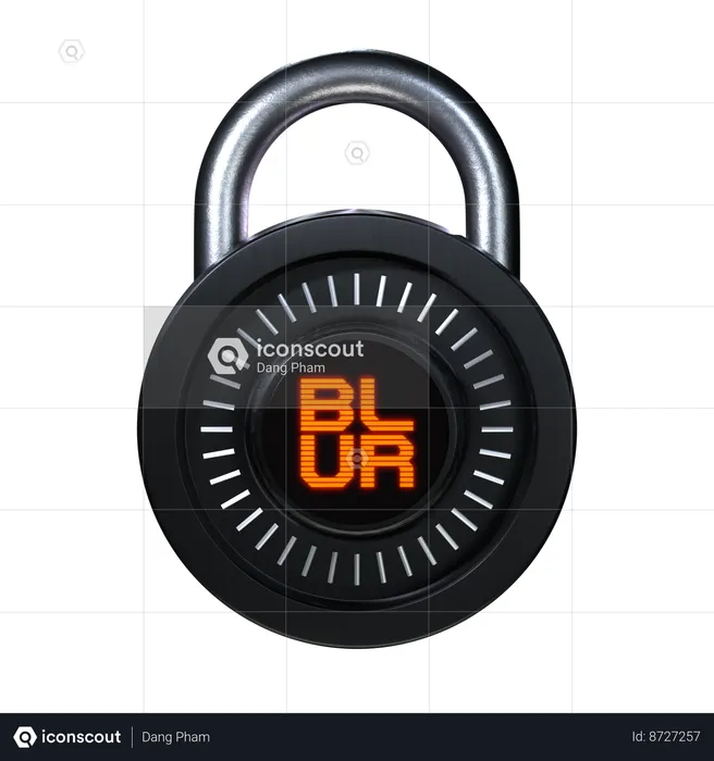 Blur  3D Icon