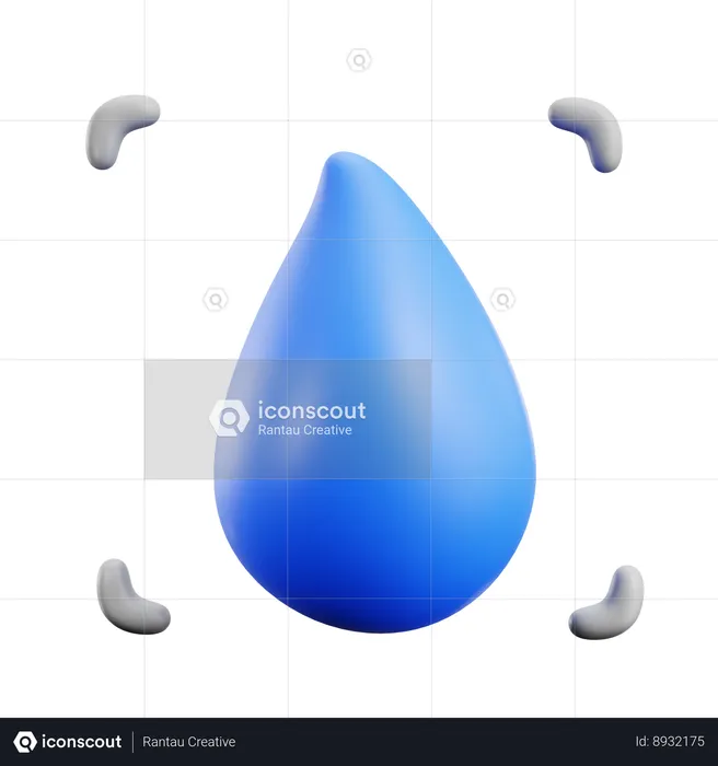 Blur Tool  3D Icon