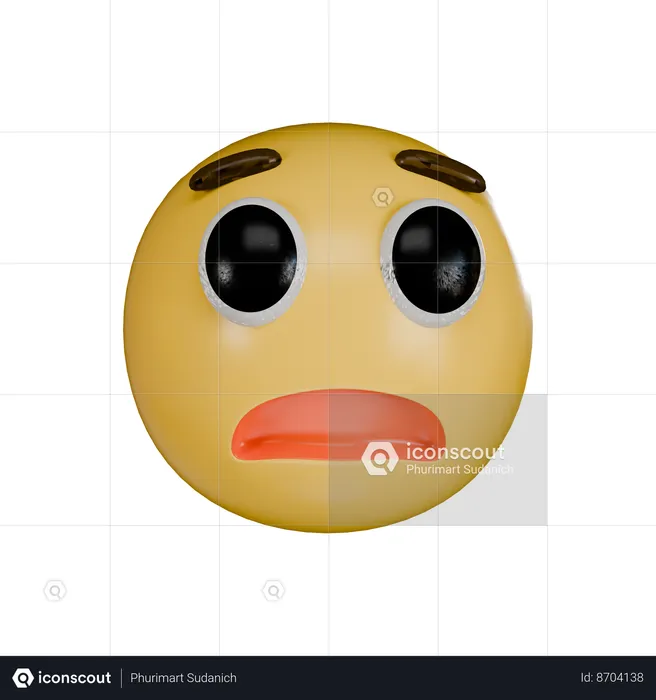 Blurrrr Emoji 3D Icon
