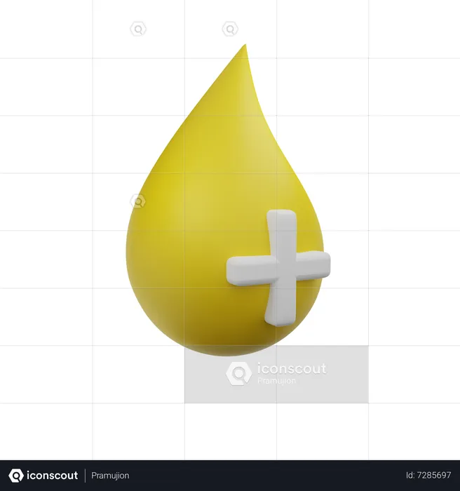 Blutstropfen  3D Icon