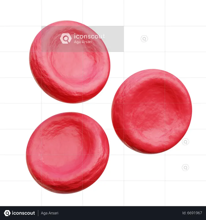 Blutzellen  3D Icon