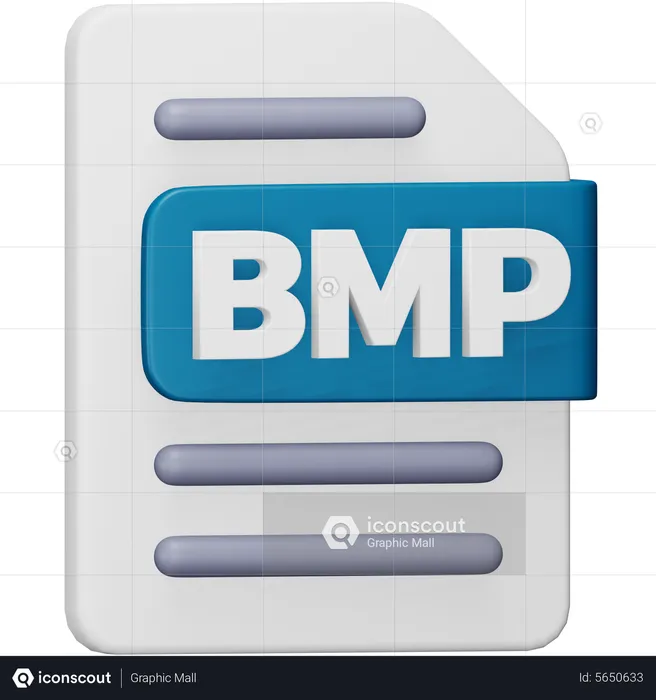 Bmp File  3D Icon