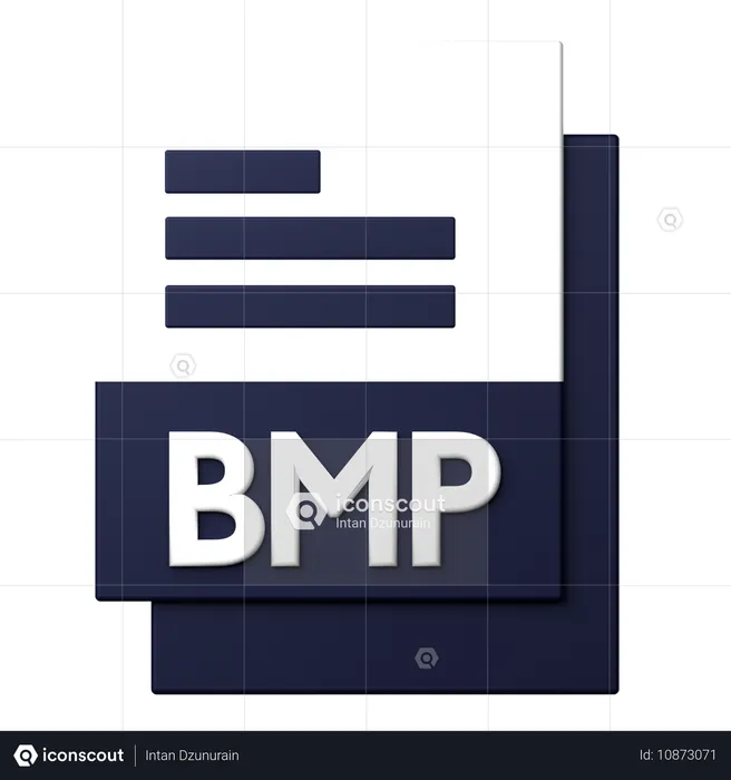 BMP File  3D Icon