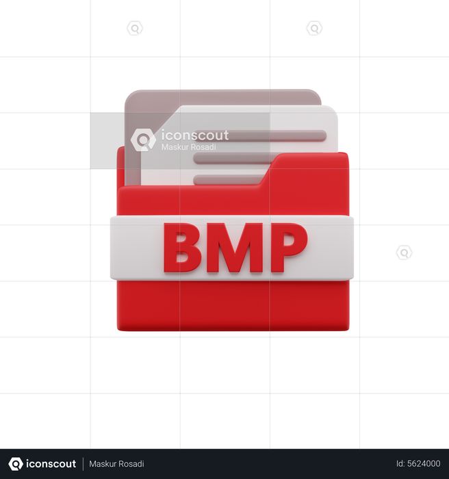 Premium Bmp File 3D Icon download in PNG, OBJ or Blend format