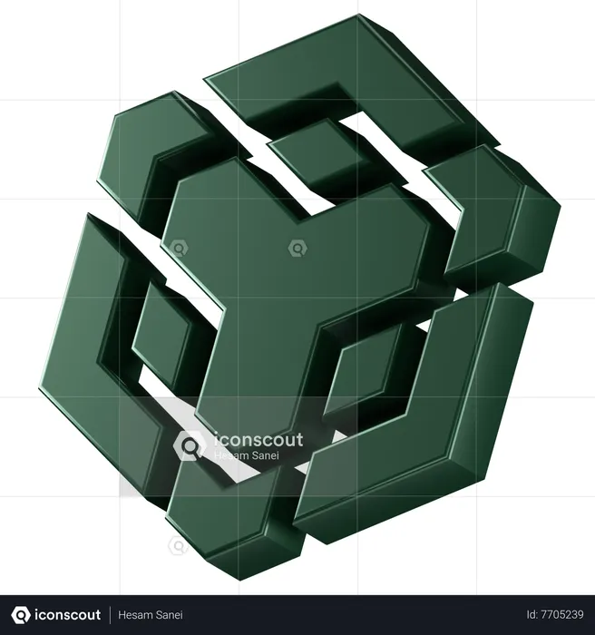 Bnb  3D Icon