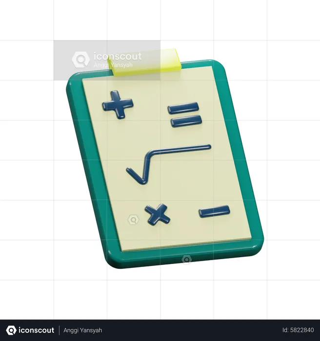 Board  3D Icon