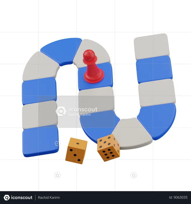 Board game  3D Icon