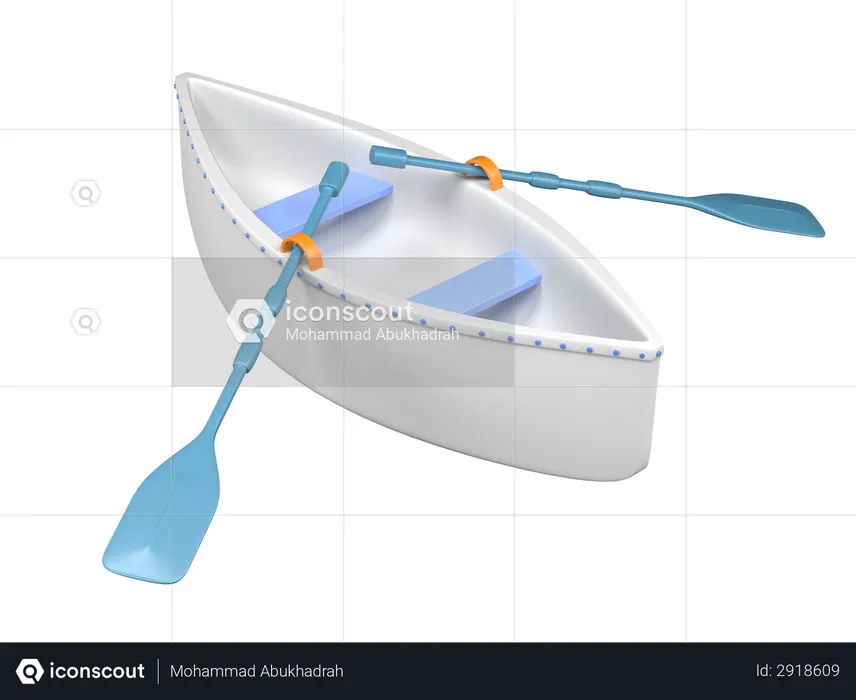 Boat  3D Illustration