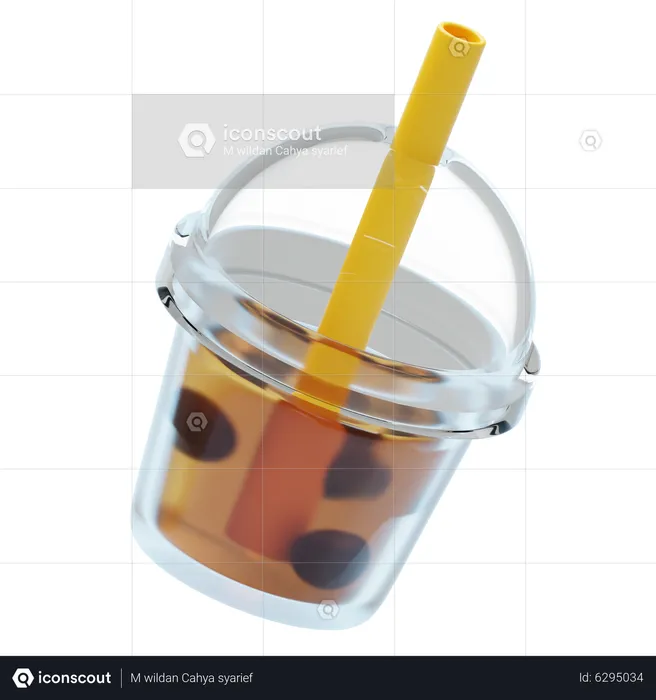 BOBA  3D Icon