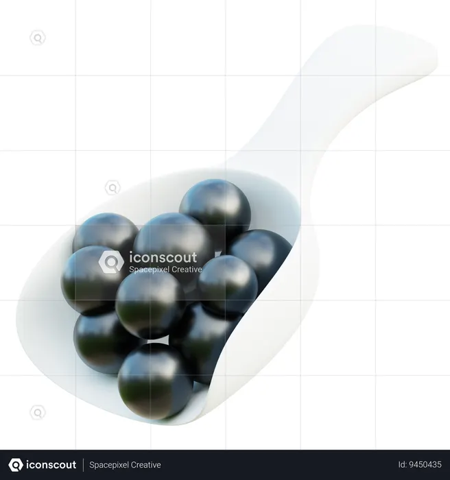 Boba Scoop  3D Icon