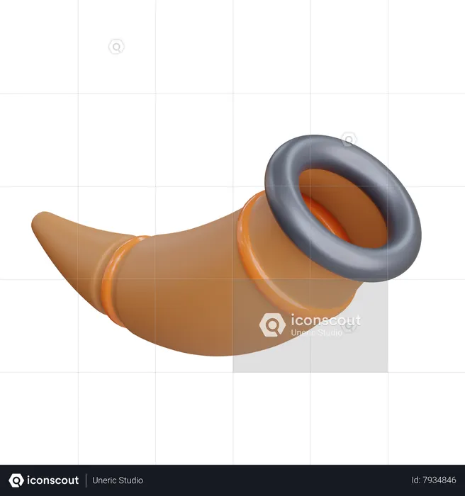 Bocina  3D Icon