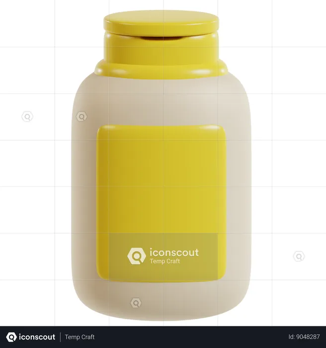 Body Lotion  3D Icon