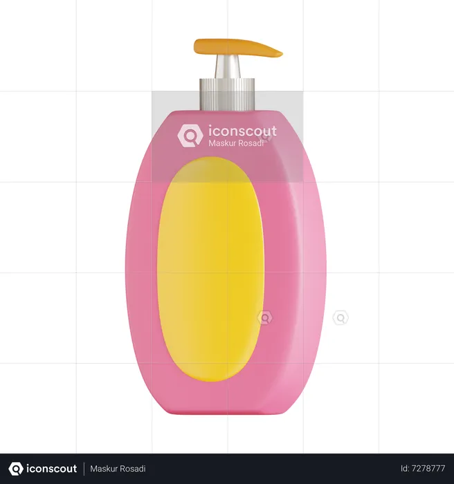 Body Lotion  3D Icon