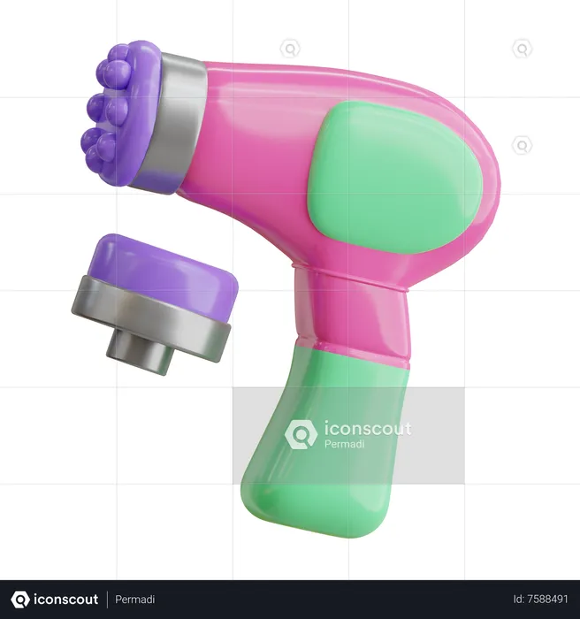 Body Massager  3D Icon