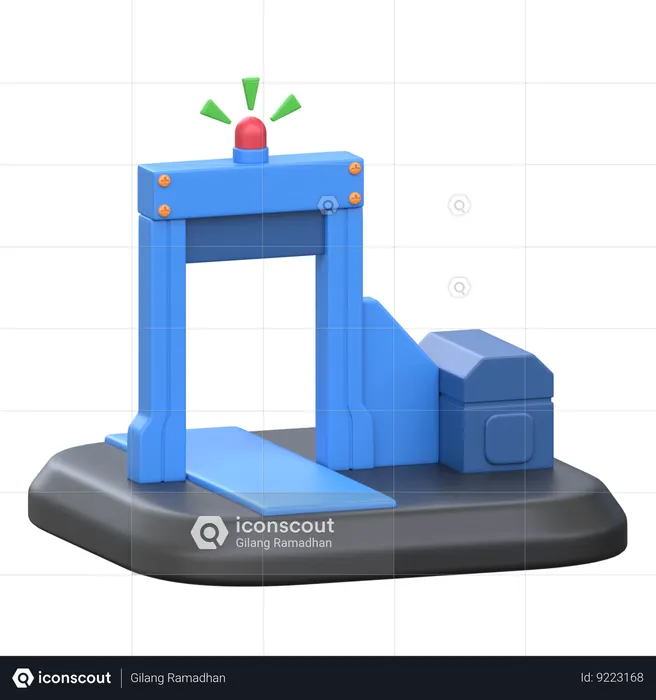 Body Scanner  3D Icon