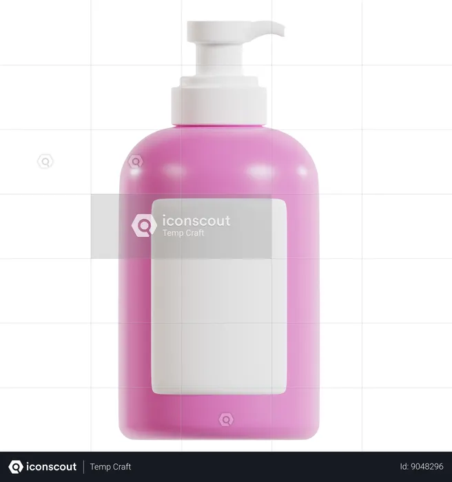 Bodycare Lotion  3D Icon