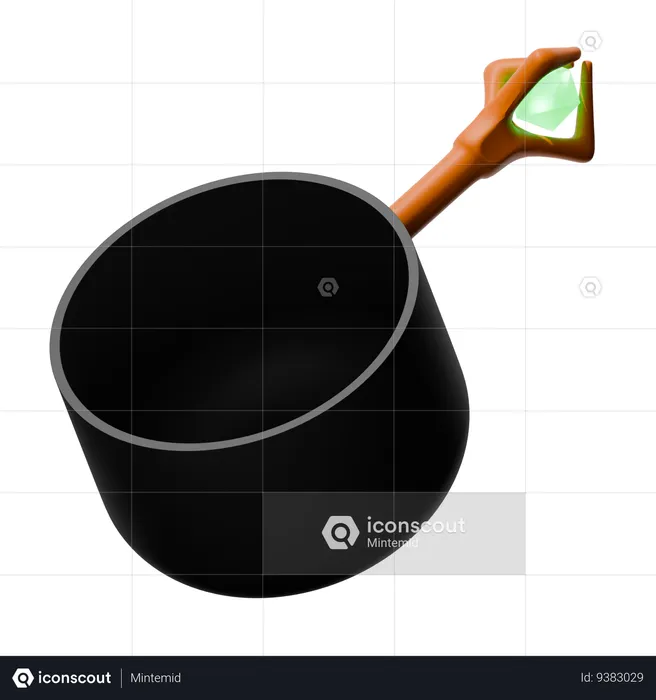 Boil Pot  3D Icon