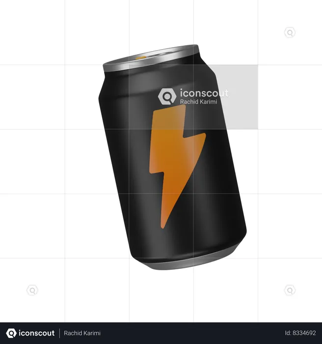 Boisson énergisante  3D Icon