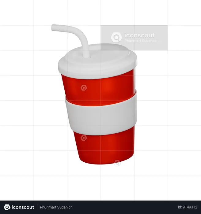 Boisson non-alcoolisée  3D Icon