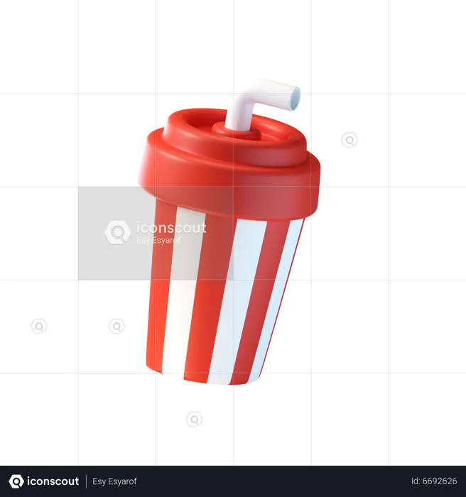 Boisson gazeuse  3D Icon