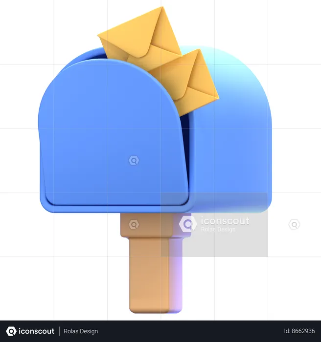 Boites aux lettres  3D Icon