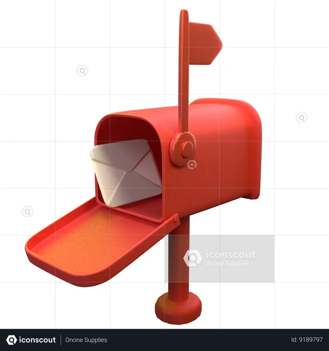 Boites aux lettres  3D Icon