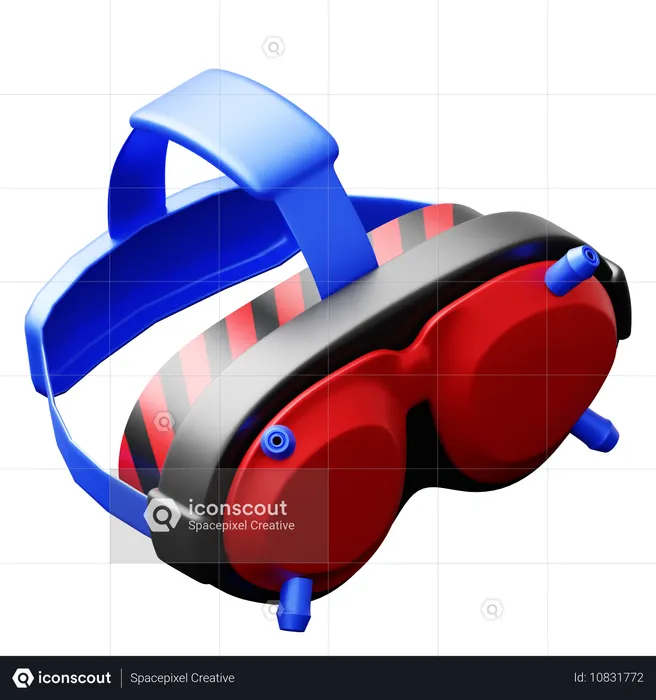 Boîte de réalité virtuelle  3D Icon