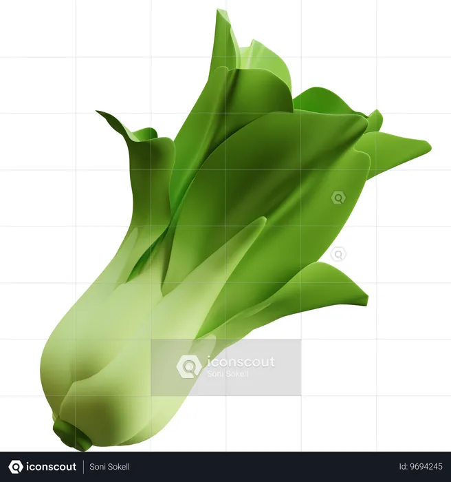 Bok Choy  3D Icon