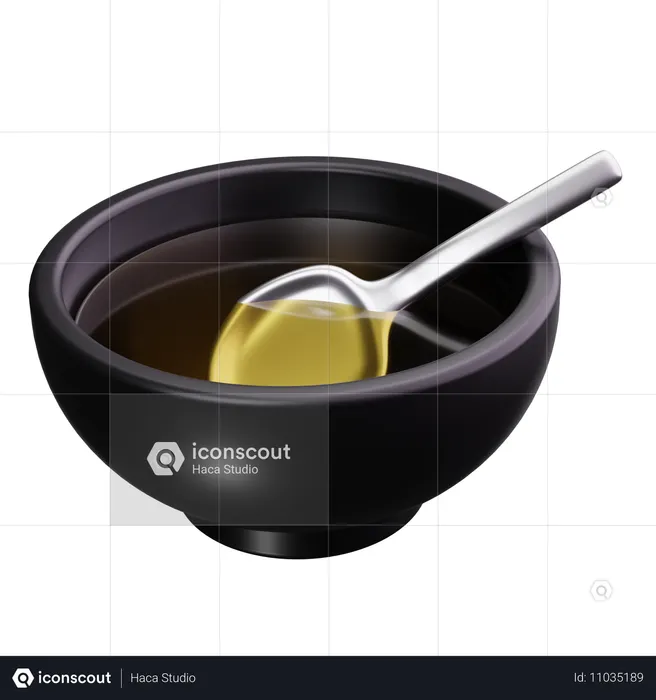 Bol de soupe  3D Icon