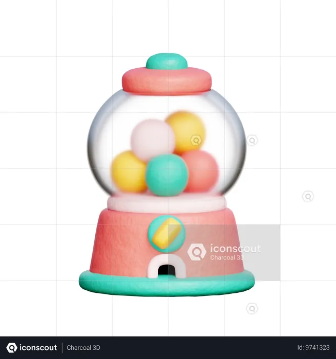 Bola de doces  3D Icon