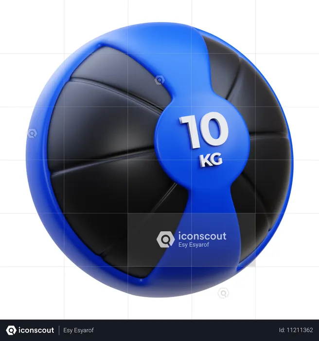 Bola medicinal  3D Icon