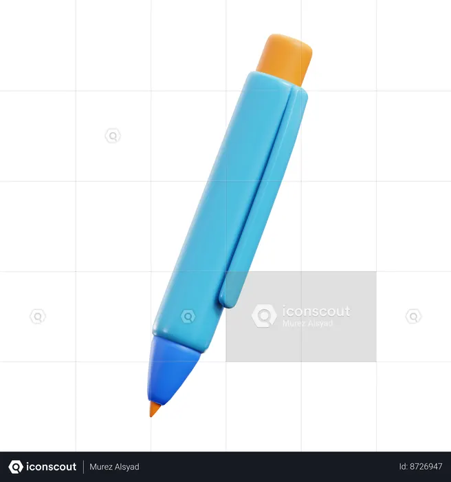 Bolígrafo  3D Icon