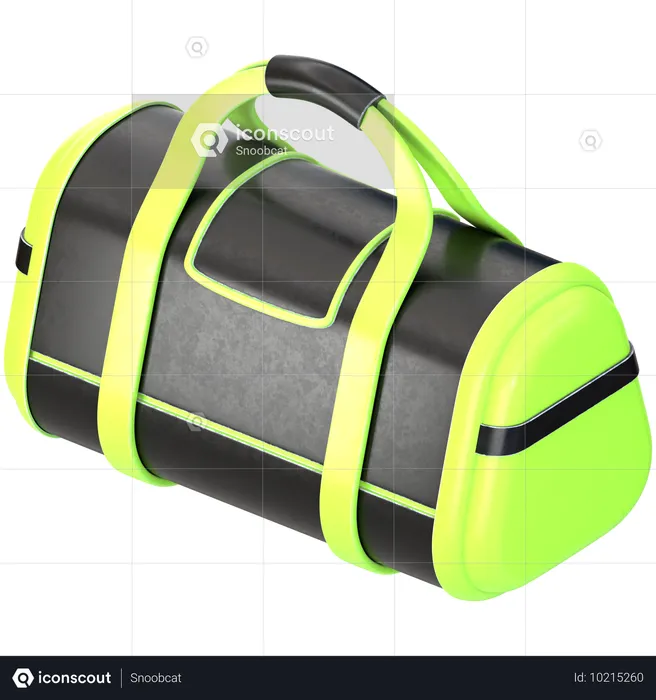 Bolsa de ginástica  3D Icon