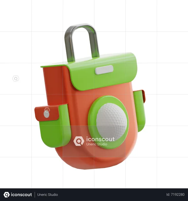 Bolsa de pelota  3D Icon