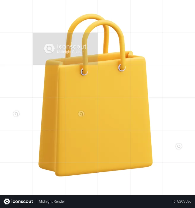 Bolsa de la compra  3D Icon