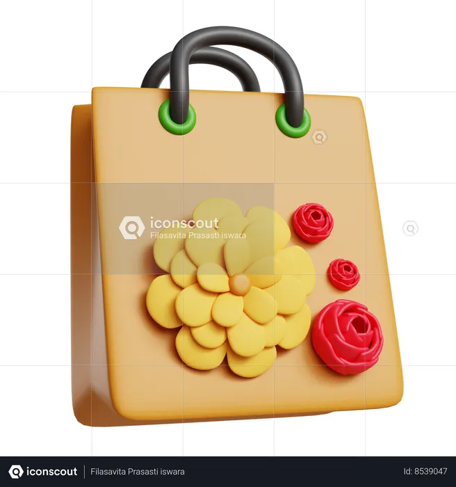 Bolsa de la compra  3D Icon