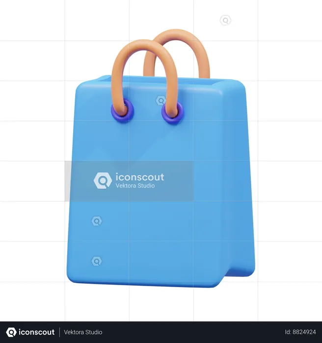 Bolsa de la compra  3D Icon