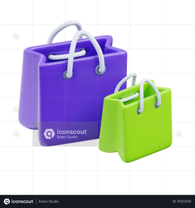 Bolsa de la compra  3D Icon