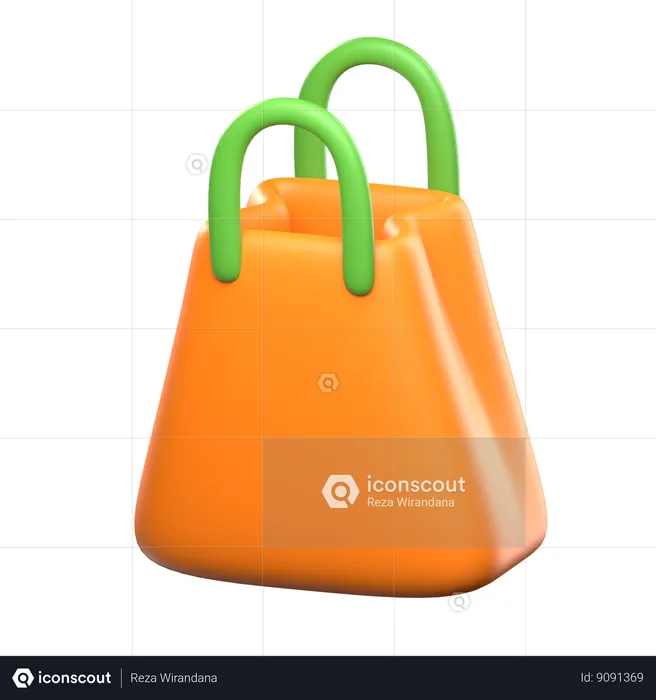 Bolsa de la compra  3D Icon