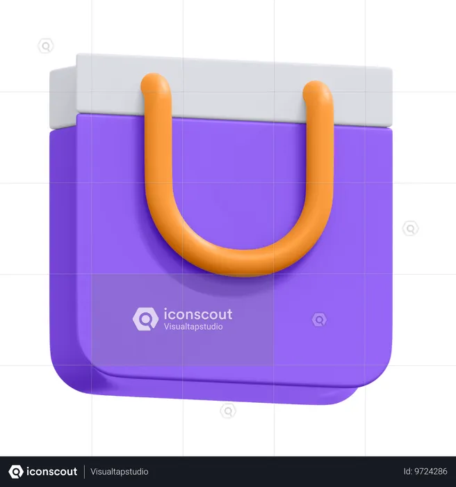 Bolsa de la compra  3D Icon