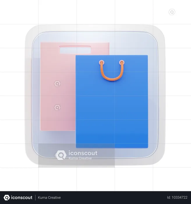 Bolsa de la compra  3D Icon