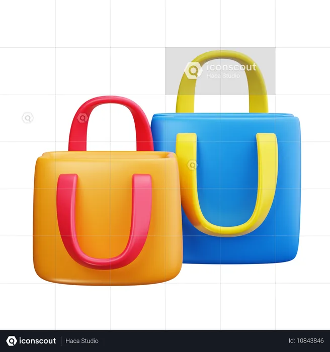 Bolsa de la compra  3D Icon