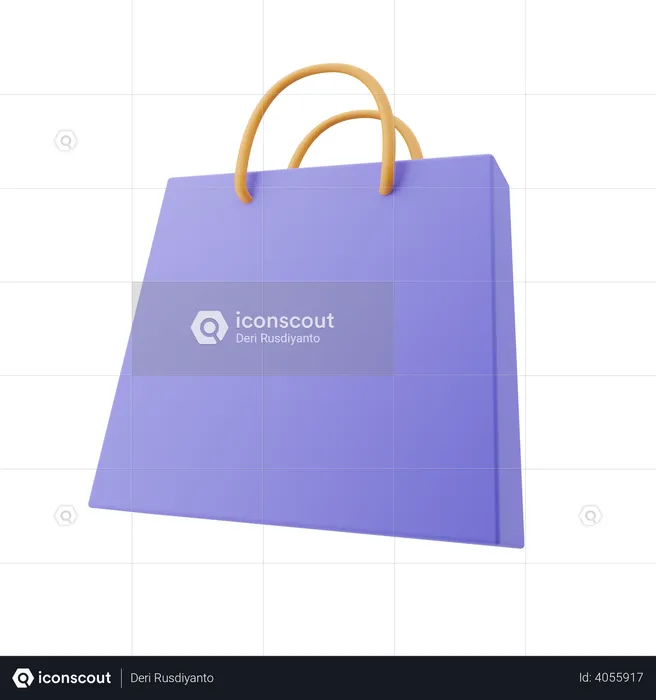 Bolsa de la compra  3D Illustration